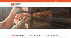 Desktop Screenshot of benettisrl.it